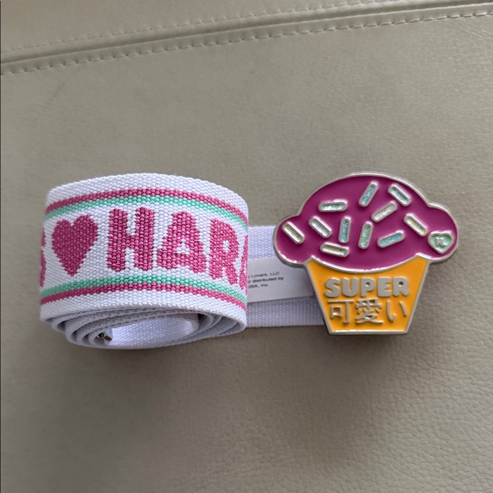 Harajuku lover cupcake belt